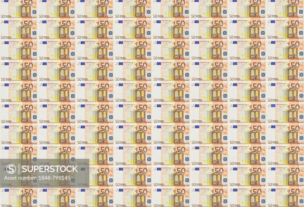50-euro banknotes