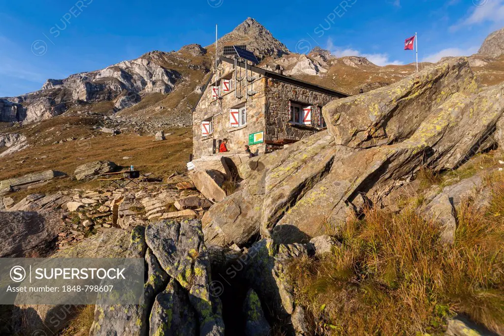Binntalhuette mountain hut