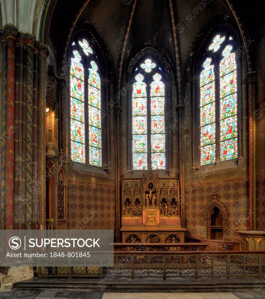 Sacrament chapel choir, Church of Our Lady, Onze-Lieve-Vrouwekerk, Bruges, West Flanders, Flemish Region, Belgium