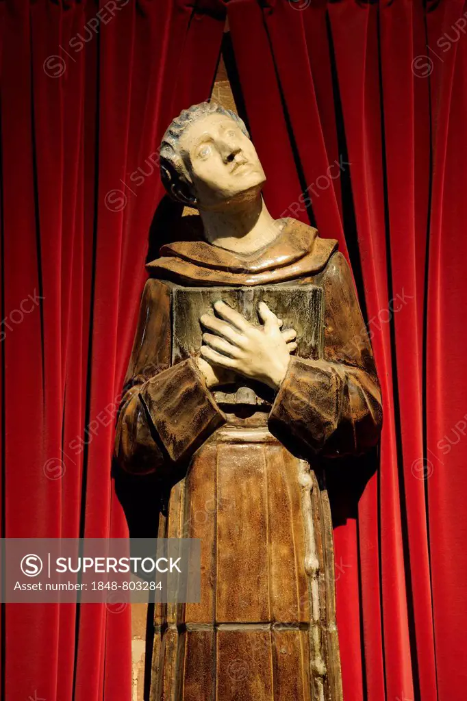 Statue of St. Antoine, St. Anthony, Strasbourg Cathedral