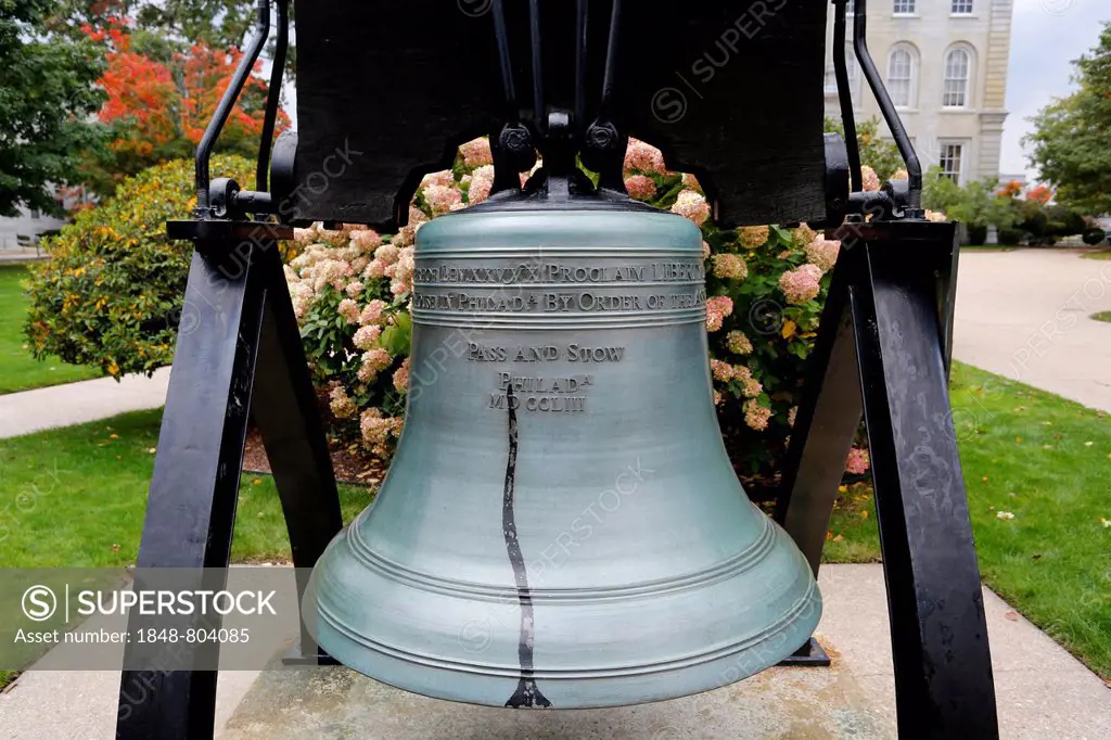 Replica of the Liberty Bell, Concord, New Hampshire, USA