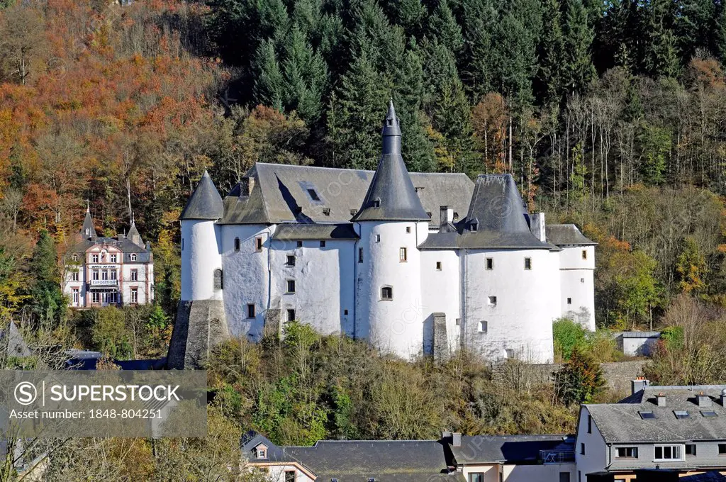 Clervaux Castle, Museum, Clervaux, Luxembourg, Europe, PublicGround