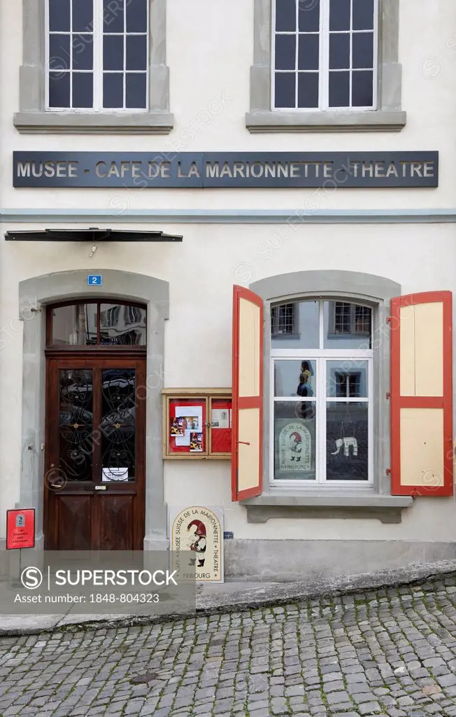 Puppet Museum, Musee de la Marionette, Fribourg, French Switzerland, Switzerland, Europe
