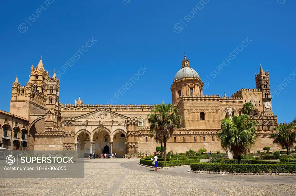 Cathedral of Maria Santissima Assunta, Palermo, Province of Palermo, Sicily, Italy