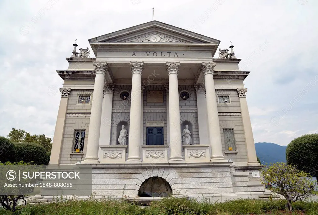 Tempio Voltiano museum, Como, Lombardy, Italy