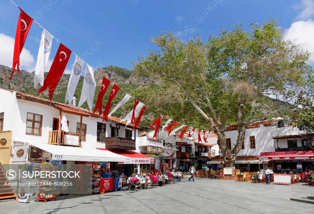 Historic town centre, Kas, Lycia, Province of Antalya, Turkey