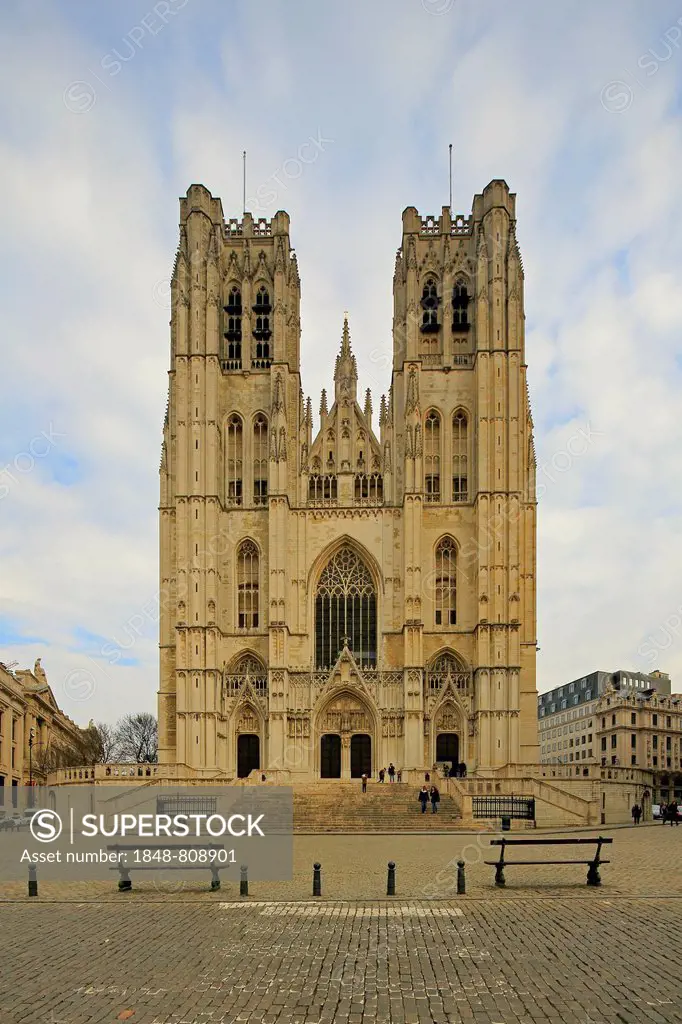 Cathedral of St. Michael and St. Gudula, Brussels, Brussels Region, Belgium