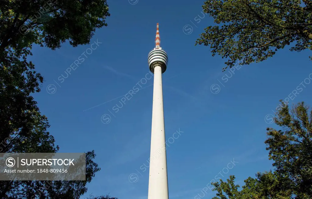 Stuttgart TV Tower, Degerloch, Stuttgart, Baden-Württemberg, Germany