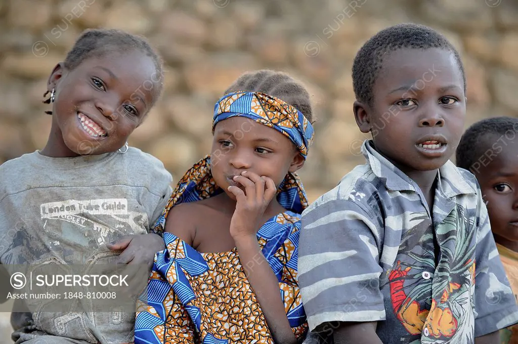 Children, Rhumsiki, Far North, Cameroon