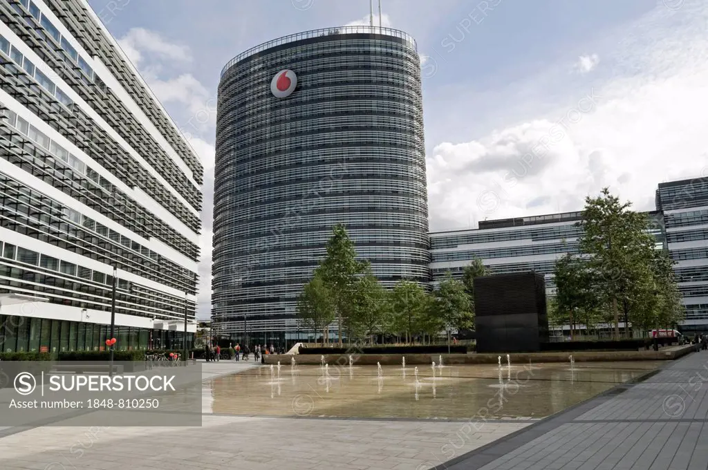 New Vodafone headquarters, Heerdt, Düsseldorf, Rhineland, North Rhine-Westphalia, Germany