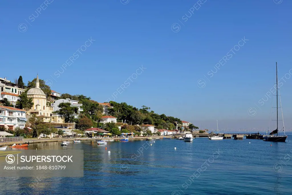 Burgazada or Burgaz Island, Sea of Marmara, Burgazada, Prince Islands, Istanbul, Asian side, Istanbul Province, Turkey