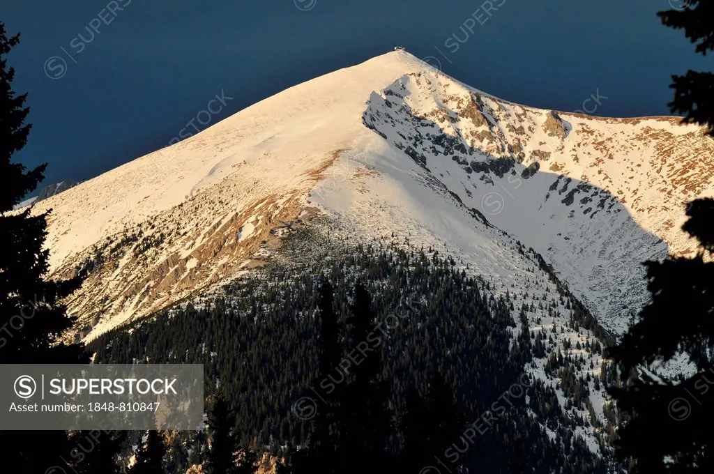 Schneeberg mountain, Lower Austria, Austria