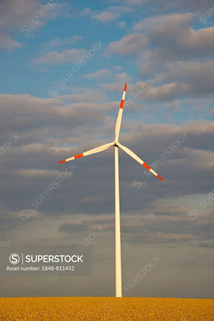 Tomerdingen wind farm, Schwäbische Alb, Tomerdingen, Baden-Württemberg, Germany