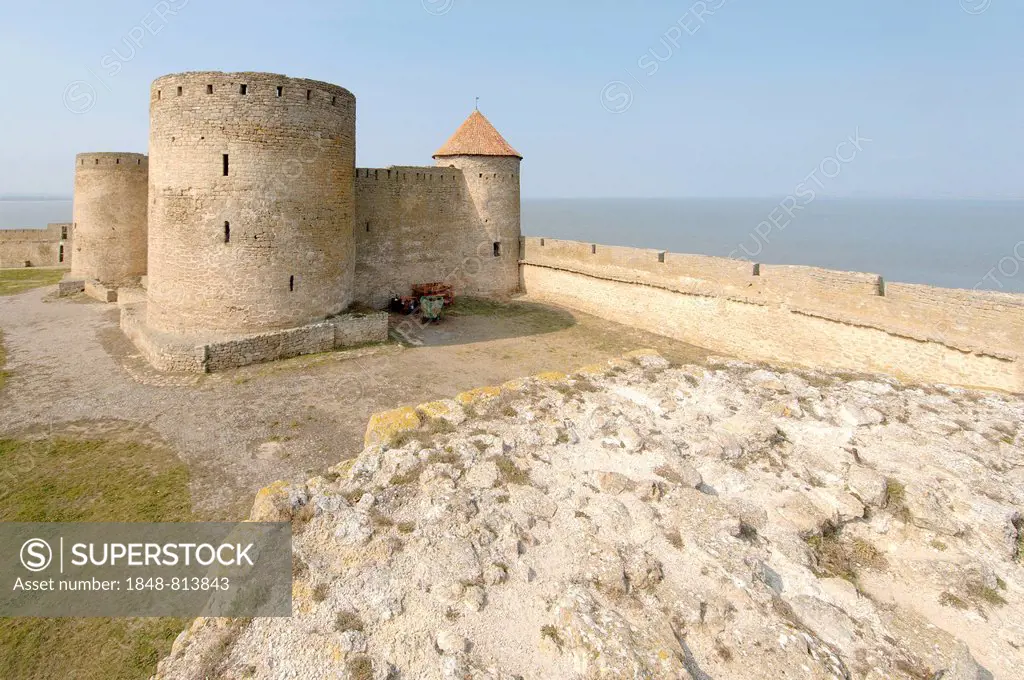 The inner part of Akkerman Fortress, Bilhorod-Dnistrovskyi, Odessa Oblast, Ukraine
