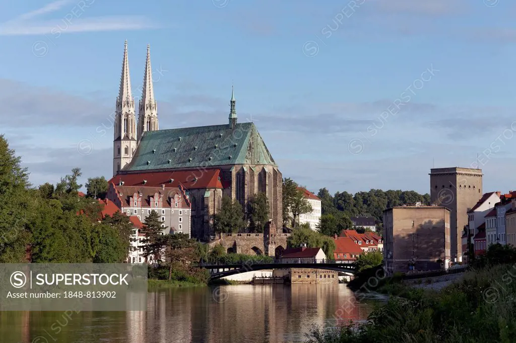 Parish Church of St. Peter and Paul on the Neisse River, Görlitz, Saxony, Germany