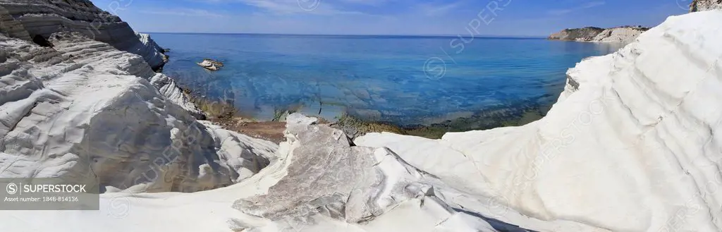 Scala dei Turchi, white rocky coast, Agrigento, Province of Agrigento, Sicily, Italy