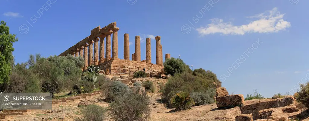 Temple of Juno, Agrigento, Province of Agrigento, Sicily, Italy