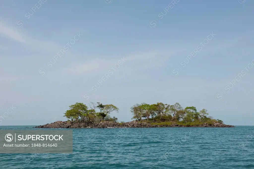 Small island, Banana Islands, Western Area, Sierra Leone