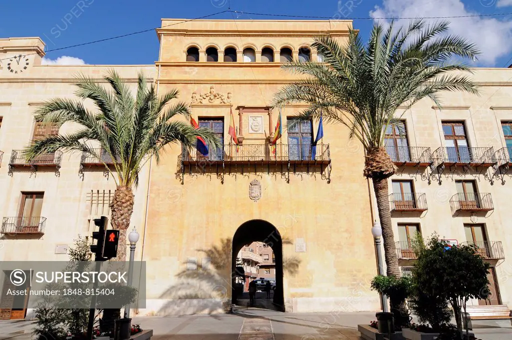 Town hall, Elche, Province of Alicante, Spain