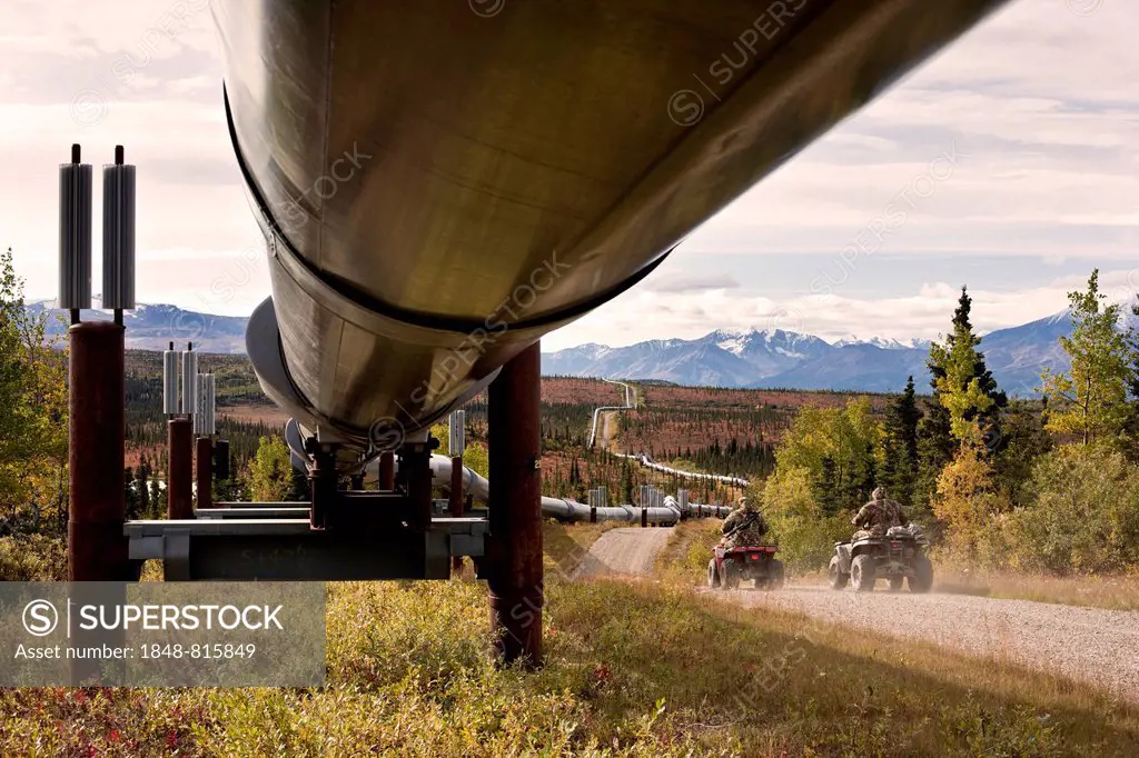 Trans-Alaska Pipeline, Fairbanks, Alaska, USA
