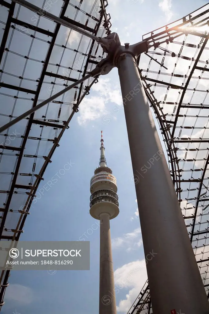 Olympic Tower, Munich, Upper Bavaria, Bavaria, Germany