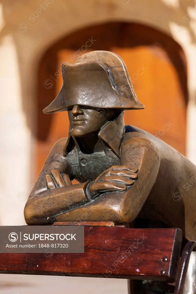Statue Napoleon's Army Soldier by Juraj Melis, Bratislava, Slovakia