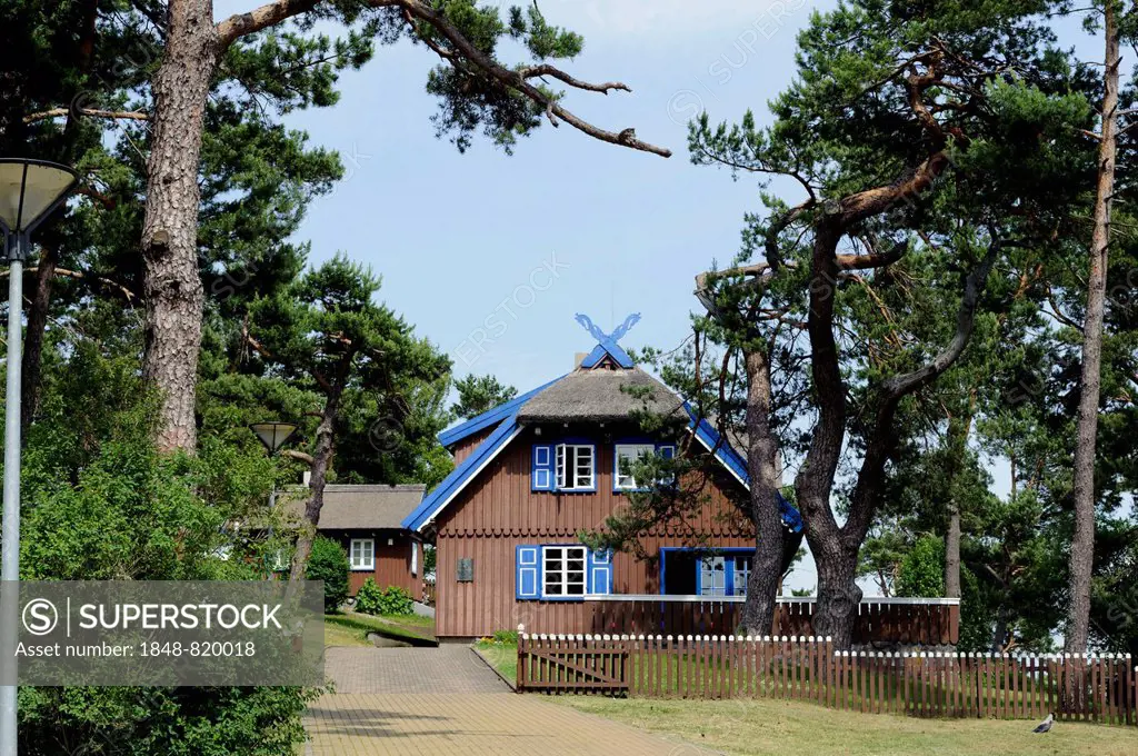Thomas Mann House, Nida, Curonian Spit, Neringa, Klaipeda, Lithuania