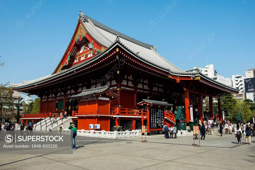 Senso-ji temple, Asakusa, Tokyo, Japan