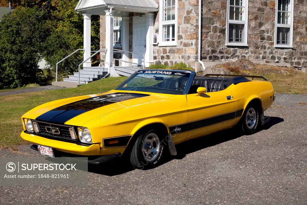 1973 Ford Mustang Convertible, Roxton Pond, Quebec, Canada