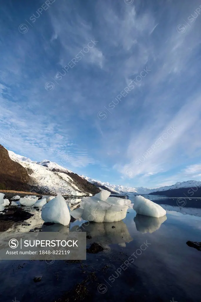 Ice, College Fjord, Prince William Sound, Alaska