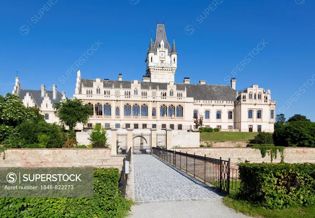 Schloss Grafenegg, Grafenegg, Weinviertel, Lower Austria, Austria
