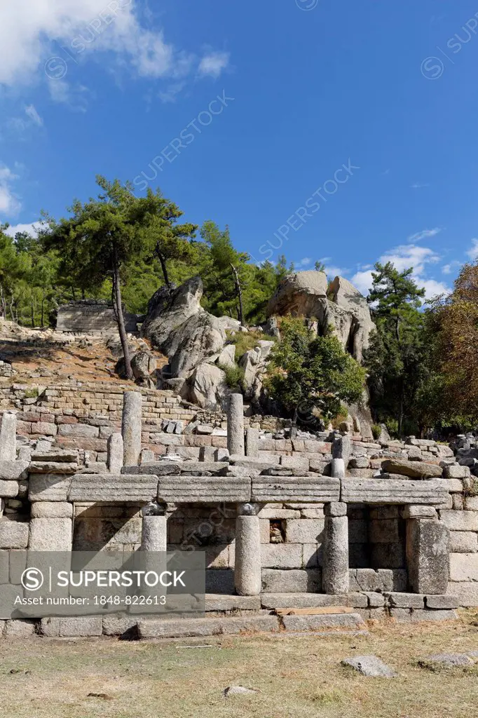 Ancient sanctuary of Labranda or Labraunda near Milas, Mugla Province, Caria, Aegean, Turkey