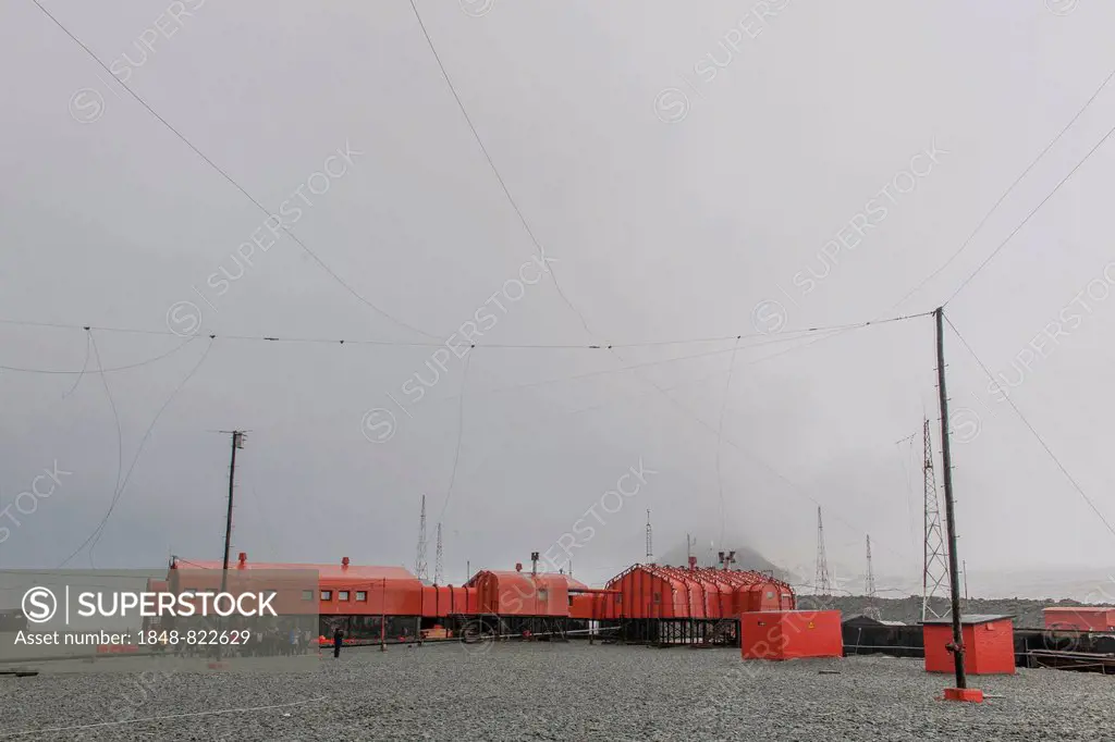 Argentine research station Orcadas Base, Laurie Island, South Orkney Islands, Antarctica