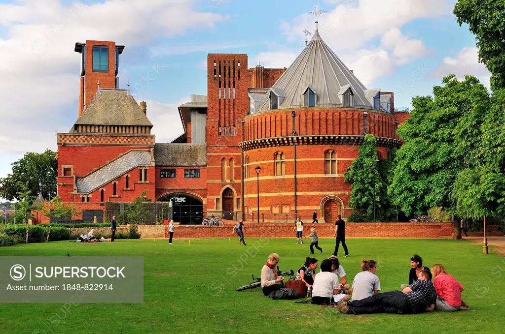 The Royal Shakespeare Theatre, a national theater of the Royal Shakespeare Company, Stratford-upon-Avon, Warwickshire, England, United Kingdom