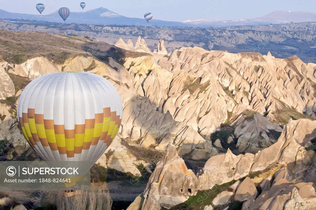 Hot air balloons, Göreme, Cappadocia, Turkey
