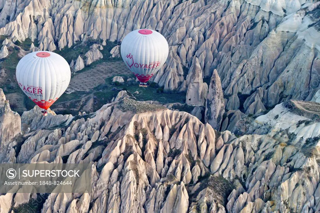 Hot air balloons, Göreme, Cappadocia, Turkey