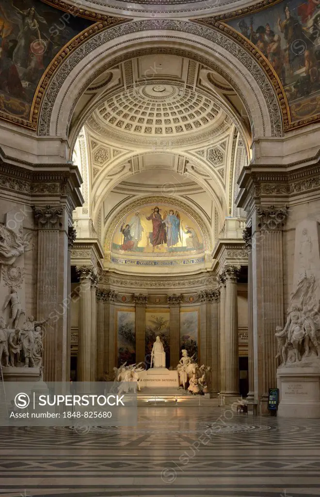 The Pantheon, Paris, Île-de-France, France