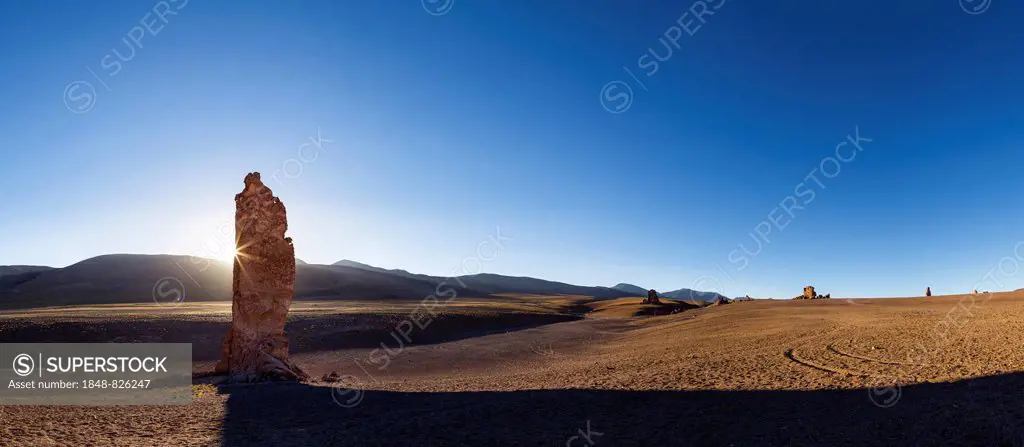 Sunset, Monje de la Packana, Atacama Desert, Chile