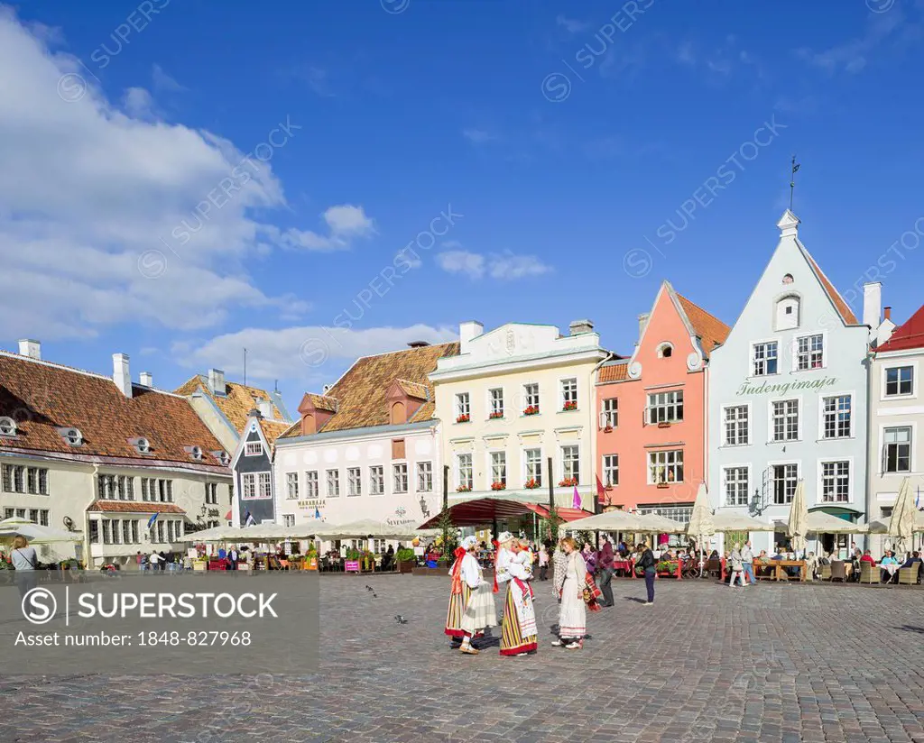 Town Hall Square, Vanalinn, Tallinn, Harju, Estonia