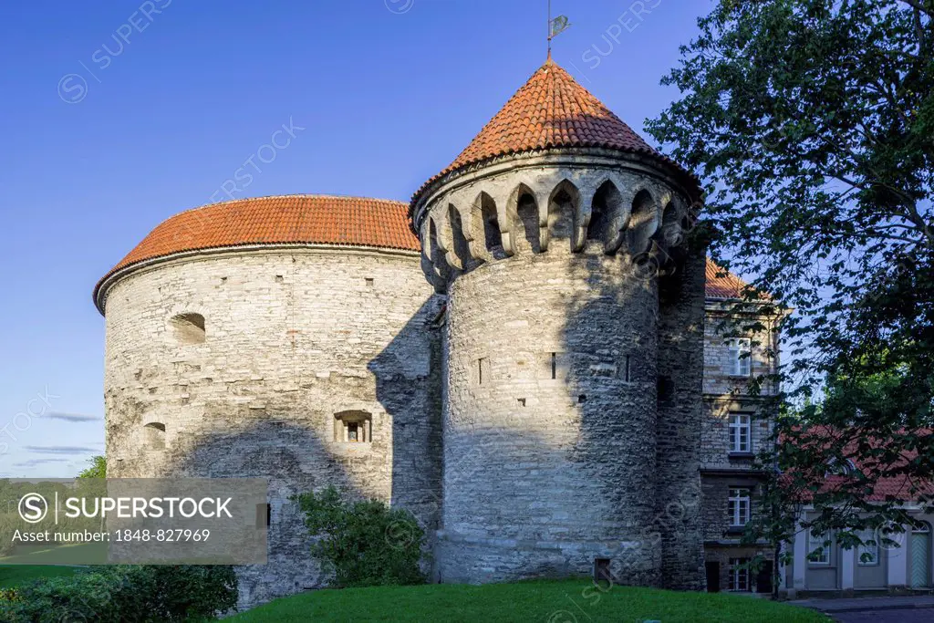 Fat Margaret Tower, location of the Estonian Maritime Museum, Vanalinn, Tallinn, Harju, Estonia