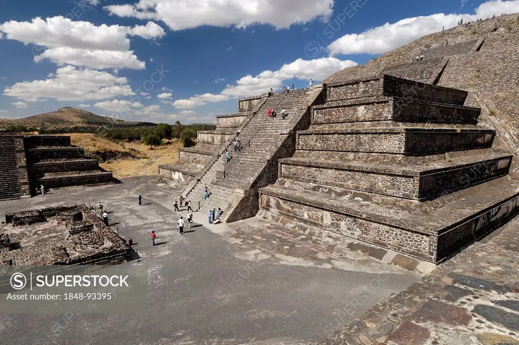 Piramide de la Luna, Moon pyramid, Teotihuacan, Mexico