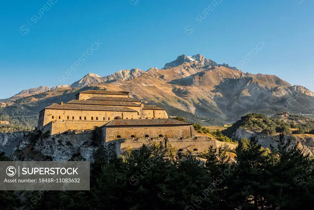 The Fort Victor Emmanuel at dawn, Aussois, Rhône-Alpes, France