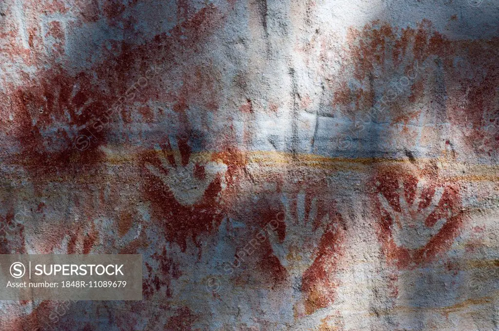 Aboriginal rock art, Carnarvon National Park, Queensland, Australia