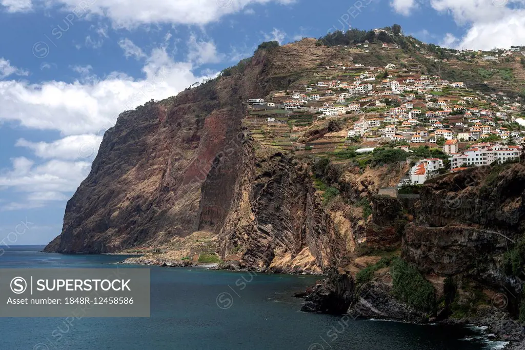 Cliffs of Cabo Girao, Madeira, Portugal