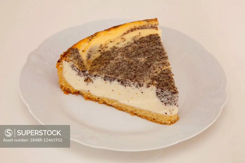 Cheese and poppy seed cake