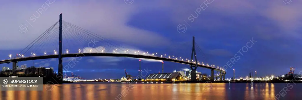 Köhlbrand Bridge, Hamburg, Germany