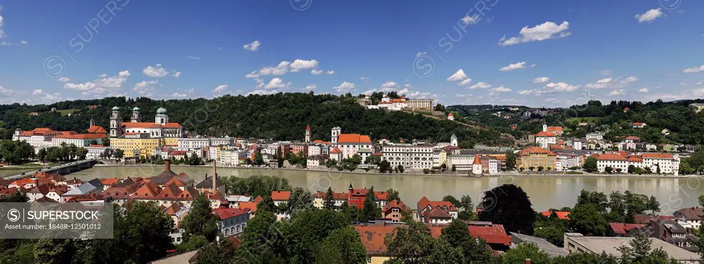Townscape, Passau, Bavaria, Germany