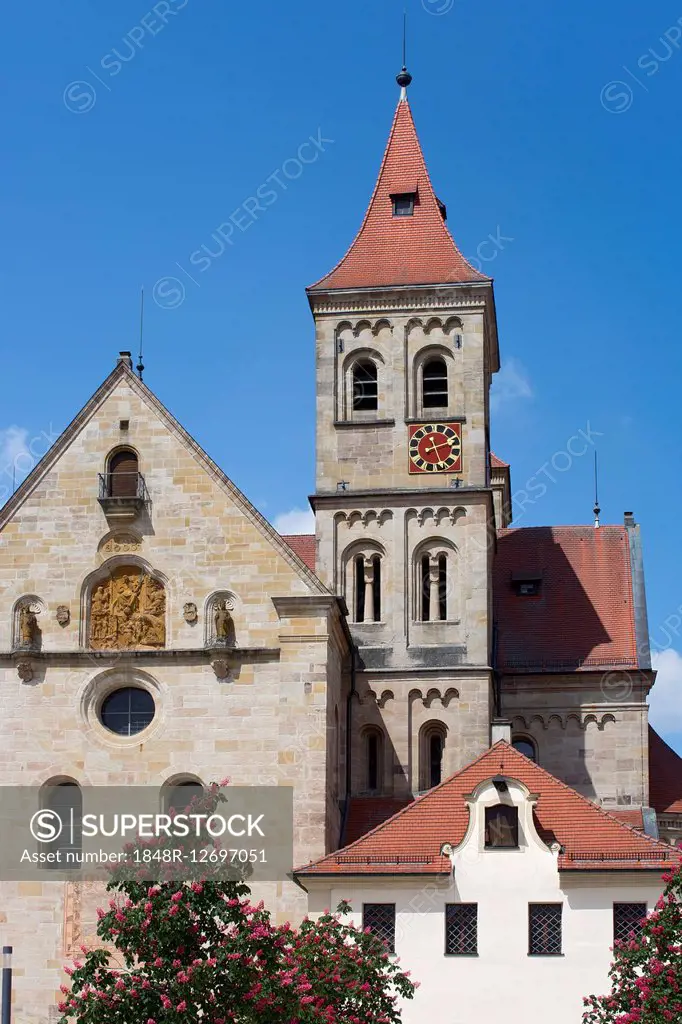 Basilica of St. Vitus, Ellwangen, Baden-Württemberg, Germany