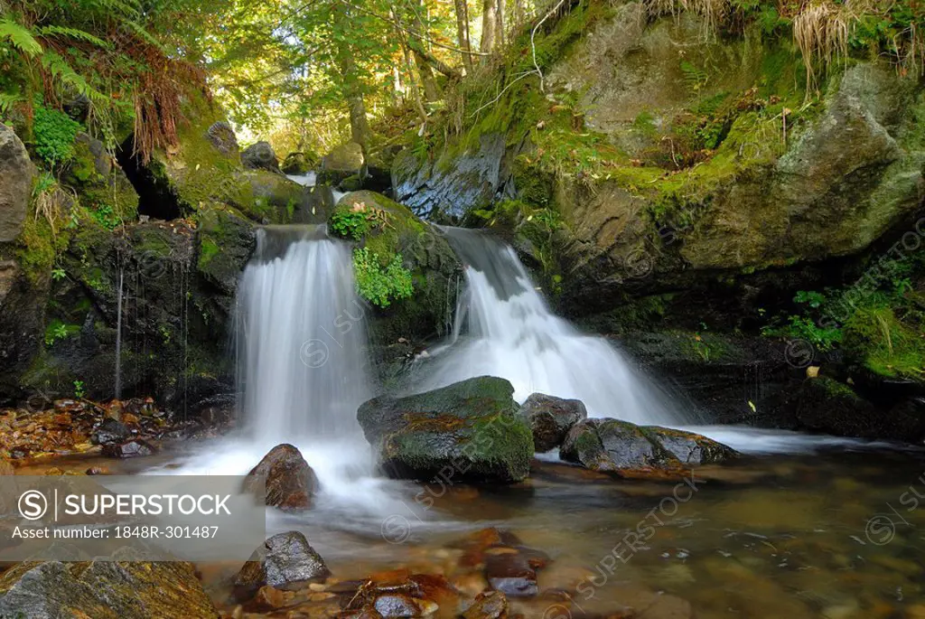 The waterfalls from Todtnau - Black Forest, Baden-Wuerttemberg, Germany, Europe.