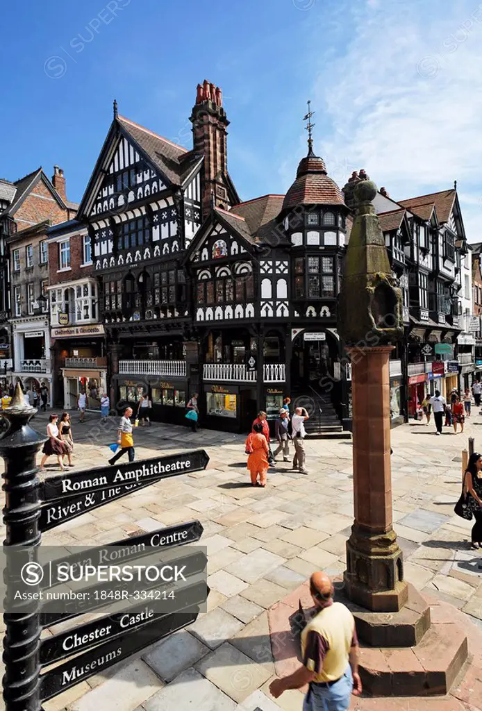 High Cross, Chester, Wales, Great Britain
